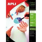 Apli paper - brillant - a4 (210 x 297 mm) - 160 g / m - 100 feuille(s) papier