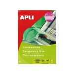 Apli paper - film transparent - a4 (210 x 297 mm) 100 feuille(s)