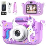 Appareil photo enfants, ecran hd 2, 0 1080p - selfie vidéo pour garçons et filles, avec carte de 32 ... Appareil photo enfants, ecran hd 2, 0 1080p - selfie vidéo pour garçons et filles, avec carte de 32 ...