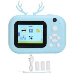 Appareil photo num�rique pour enfants, 2. 4 pouces, �cran ips, hd 1080p, imprimante thermique instantan�e ...