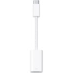 Apple - adaptateur lightning - usb - c m�le pour lightning femelle