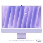 Apple imac 24  �cran r�tina 4, 5k 256 go ssd 16 go ram puce m4 cpu 8 coeurs gpu 8 coeurs mauve