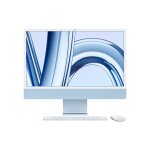 Apple imac 24  �cran retina 4, 5k 512 go ssd 8 go ram puce m3 cpu 8 coeurs gpu 10 coeurs bleu