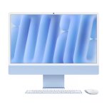 Apple imac with 4. 5k retina display md2t4fn / a - fin 2024 - 24  m4 24 go ram 512 go bleu azerty