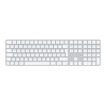 Apple magic keyboard with touch id and numeric keypad - clavier - usb - c - sans fil - bluetooth - qwerty ...