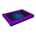 Approx - ventilateur d'ordinateur portable - 15. 6  - 140 mm - noir, violet