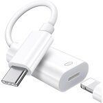 Apt - adaptateur de cble usb c vers lightning pour iphone 16 15 pro max plus ipad 10, 10w charge rapide ...