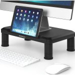 Ar322 - support ecran 38x24cm - 3 hauteurs - support smartphone / tablette Ar322 - support ecran 38x24cm - 3 hauteurs - support smartphone / tablette