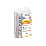 Armor b10171r1 - pack de 4 - noir, jaune, cyan, magenta - compatible - cartouche d'encre (alternative ...
