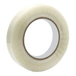 Asfasfq - 1 rouleau ruban filament bande renforce avec fibre de verre 20mm x 50m clair filament ruban ...