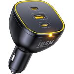 Asfasfq - 165w chargeur voiture pour ordinateur portable 140w pd3. 1 / 100w pd3. 0 chargeur allume cigare ...