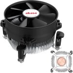 Asfasfq - akasa copper core systme de refroidissement / ventilateur pwm tdp 115w dissipateur thermique ...