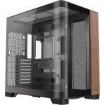 Asfasfq - antec c8 curve wood botier pc e - atx  tour complet, panneau avant en bois, verre incurv ...
