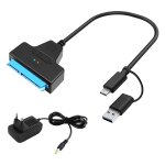 Asfasfq - cable sata to usb adaptateur, sata usb 3. 0 pour avec les disques durs externes et internes ...