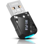 Asfasfq - cl wi - fi pour pc, ax900 wifi6 usb wifi adaptateur dual band 2, 4 ghz / 5 ghz antenne interne ...