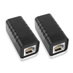 Asfasfq - gintooyun lot de 2 parasurtenseurs rj45 ethernet 8p 8c rj45 femelle vers femelle pour routeurs, ...