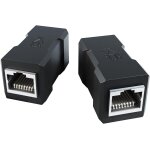Asfasfq - kabeldirekt ¿ 2 coupleurs lan ¿ adaptateurs ethernet & connecteurs rseau (deux prises rj45, ...