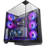 Asfasfq - mars gaming mc - 3gf, botier gaming atx, triple verre tremp, 2x ventilateurs argb arrire ...