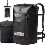 Asfasfq - origem sac  dos etanche 35l / 55l / 85l, sac etanche avec panneau dorsal rembourr et bretelles, ...