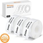Asfasfq - p15 tiquettes, 3 rouleaux 12mm * 40mm ruban d'tiquettes thermiques autocollantes, compatible ...