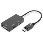 Assmann - adaptateur vid�o - displayport m�le pour 15 pin d - sub (db - 15), hdmi, dvi - d femelle - ...