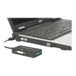 Assmann - adaptateur vido - displayport mle pour 15 pin d - sub (db - 15), hdmi, dvi - d femelle - ...