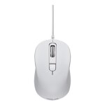 Asus mu101c blue ray silent - souris - droitiers et gauchers - optique - 3 boutons - filaire - usb - ...