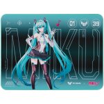 Asus tuf gaming p1 hatsune miku edition tapis de souris de jeu turquoise