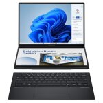 Asus zenbook duo ux8406ca - pz172x - 14  core ultra 9 285h 32 go ram 1 to ssd gris