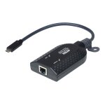 Aten ka7183 - adaptateur clavier / vid�o / souris (kvm) - rj - 45 (f) pour usb - c (m) - 5 v