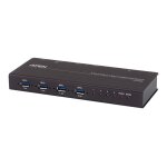 Aten us3344i - commutateur de partage des p�riph�riques usb - 4 x usb 3. 2 gen 1 - de bureau, montable ...