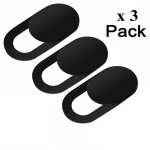 Autocollant de confidentialit� universel, couverture de webcam, curseur magn�tique en plastique pour ...