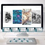 Autocollants courts - dcoups ps, 7 pices / ensemble, guide de rfrence rapide pour ordinateur portable, ...