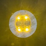 Autocollants de dcoration plonger oyants de sous - verre, lumire clignotante shoous, barre de bote ...