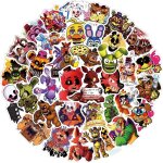 Autocollants five night's at freddy 50 pour valise skateboard ordinateur portable bouteilles d'eau voiture ...