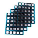 Autocollant sandwich pour clavier mcanique, 120 pices / paquet, en coton, matriau en mousse, interrupteur ...