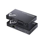 Av access extendeur kvm hdmi 4k, 120m / 394ft via ethernet cat5e / 6, 1080p@120hz, 3 ports usb 2. 0, ... Av access extendeur kvm hdmi 4k, 120m / 394ft via ethernet cat5e / 6, 1080p@120hz, 3 ports usb 2. 0, ...