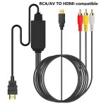 Av a compatibles hdmi convertisseur compatibles hdmi av ou rca c�ble de conversion 1080p compatibles ...