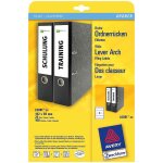Avery file folder labels - blanc - 61 x 192 mm 400 unit�s (100 feuille(s) x 4) etiquettes pour dossiers ...