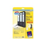 Avery file folder labels - blanc - 192 x 38 mm 175 �tiquette(s) (25 feuille(s) x 7) �tiquettes pour dossiers ...