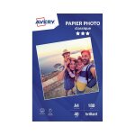 Avery papier photo - brillant - blanc - a4 (210 x 297 mm) - 180 g / m - 40 feuille(s) papier photo