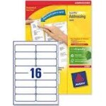 Avery zweckform etiquettes adresse quickpeel, 99, 1 x 33, 9