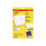 Avery zweckform j4792 - blanc - 29. 6 x 63. 5 mm 675 �tiquette(s) (25 feuille(s) x 27 �tiquettes adresses ...