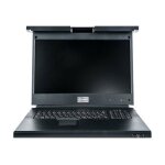 Avocent accs au rack local - console kvm avec commutateur kvm - 8 ports - usb - 19  (18. 5  visualisable) ...