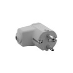 Bachmann 960. 302 adaptateur prise d'alimentation type f gris