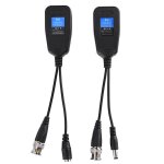 Balun coaxial bnc vido passif, metteur - rcepteur  connecteur rj45, dispositif avec cble abs de ...