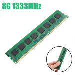 Barrette de ram ddr3 8 go ou 24 broches pour ordinateur de bureau, module de mmoire vive, frquence ...
