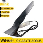 Base d'extension d'antenne magntique double bande wifi 2t2r, pour asus asrock msi, carte mre rseau ...