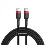 Baseus cafule c�ble usb 2 m usb c noir, rouge