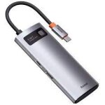 Baseus hub metal gleam series 5 - in - 1 multifunctional type - c to type - c